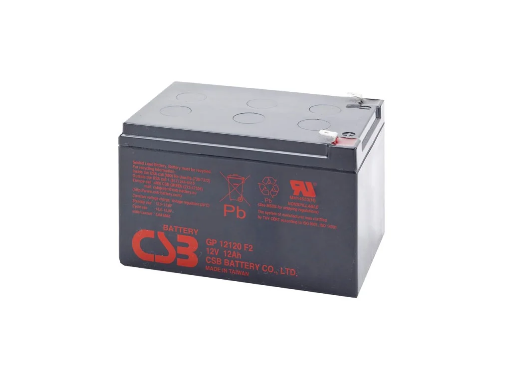 CSB GP12120 (12 V 12 Ah) – Baterie do UPS