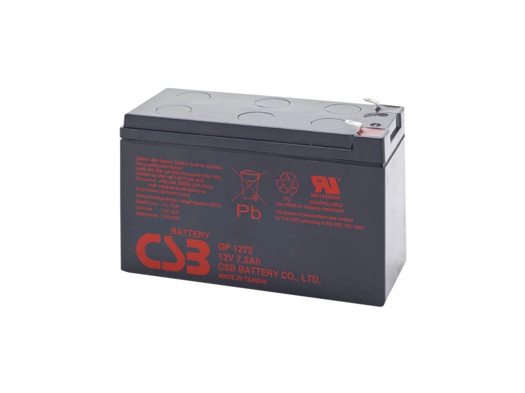 CSB GP1272 (12 V 7 Ah) – Baterie do UPS