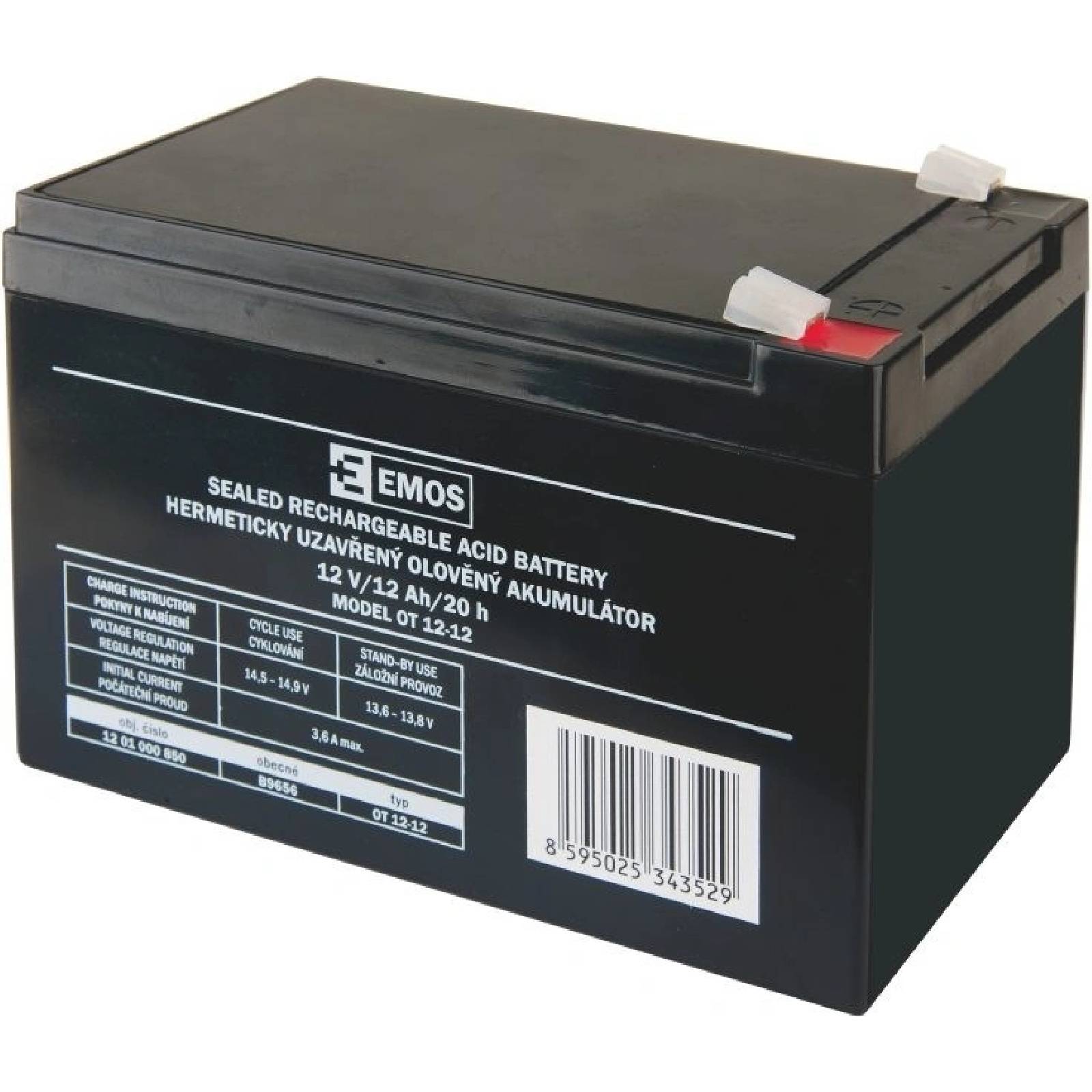 Univerzální SLA 12 V 12 Ah – Baterie do UPS